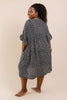 Mini Spots Ruffle Sleeve Dress