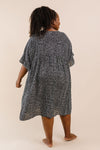 Mini Spots Ruffle Sleeve Dress