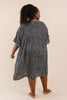Mini Spots Ruffle Sleeve Dress