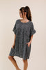 Mini Spots Ruffle Sleeve Dress