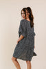 Mini Spots Ruffle Sleeve Dress