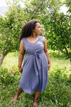 Missing You Swiss Dot Midi Dress