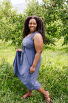 Missing You Swiss Dot Midi Dress