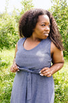 Missing You Swiss Dot Midi Dress
