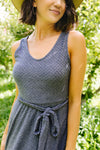 Missing You Swiss Dot Midi Dress
