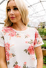 My Garden Overfloweth Top In Ivory