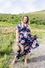 Nighttime Garden Stroll Maxi Dress