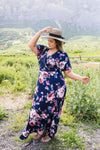 Nighttime Garden Stroll Maxi Dress