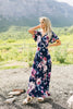 Nighttime Garden Stroll Maxi Dress