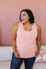 Nobody Puts Baby In The Corner Tank In Blush Peach