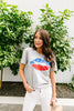 Patriotic Lip Service Graphic Tee
