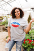 Patriotic Lip Service Graphic Tee
