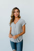 Perfect V Surplice Top