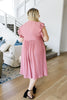 Picture This Mauve Midi Dress