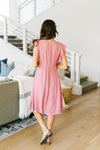 Picture This Mauve Midi Dress