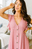 Picture This Mauve Midi Dress
