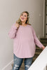 Pink Lavender Textured Top