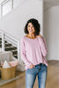 Pink Lavender Textured Top