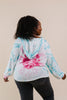 Pink Sunburst Tie Dye Hoodie