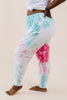 Pink Sunburst Tie Dye Joggers