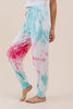 Pink Sunburst Tie Dye Joggers