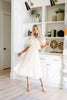 Pretty Pleats With A Cherry On Top Dress