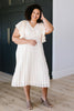 Pretty Pleats With A Cherry On Top Dress