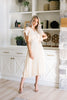 Pretty Pleats With A Cherry On Top Dress
