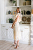 Pretty Pleats With A Cherry On Top Dress
