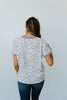 Purple Leopard V-Neck