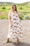 Quaint Floral Maxi Dress