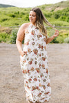 Quaint Floral Maxi Dress