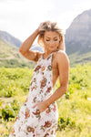 Quaint Floral Maxi Dress