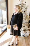 Ready For Anything Dress In Black