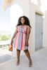 Collision Of Color Dress