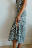 Sage Cheetah Dress