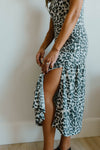 Sage Cheetah Dress