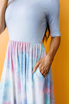 Santa Ana Tie Dye Maxi In Blue