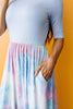 Santa Ana Tie Dye Maxi In Blue