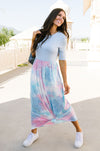 Santa Ana Tie Dye Maxi In Blue