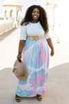 Santa Ana Tie Dye Maxi In Mint