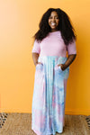 Santa Ana Tie Dye Maxi In Pink