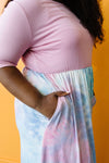 Santa Ana Tie Dye Maxi In Pink