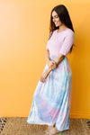 Santa Ana Tie Dye Maxi In Pink