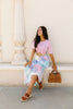 Santa Ana Tie Dye Maxi In Pink