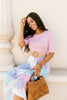 Santa Ana Tie Dye Maxi In Pink
