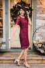 Scalloped Lace Overlay Dress