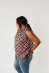 Shaping Up Ruffle Sleeve Top