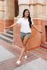 Short But Sweet Olive Shorts