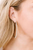Simple Studded Hoops